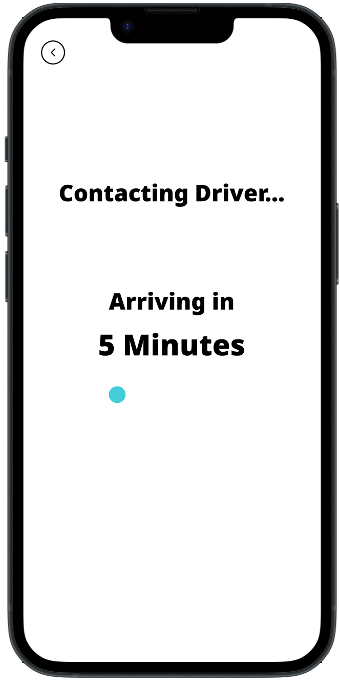 contacting driver loading page